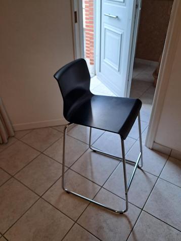zwarte barkruk Ikea Glenn - zithoogte 66 cm beschikbaar voor biedingen