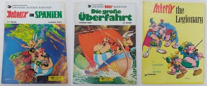 Astérix legionary - Asterix in Spanien / Die große  Überfart, Boeken, Stripverhalen, Gelezen, Meerdere stripboeken, Ophalen of Verzenden