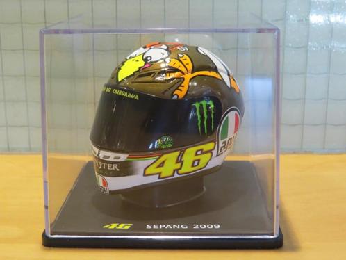 Valentino Rossi AGV helmet 2009 Sepang 1:5, Hobby en Vrije tijd, Modelauto's | 1:5 tot 1:12, Nieuw, Motor, 1:5 t/m 1:8, Ophalen of Verzenden