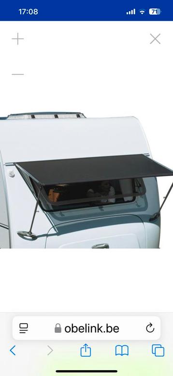Zonnescherm isabella voor caravanraam  beschikbaar voor biedingen