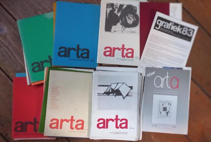 Galerie Arta grafiek Den Haag Bram Van Velde Lucebert 1973, Boeken, Kunst en Cultuur | Beeldend, Verzenden