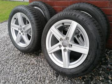 4x Audi A3 16" wielen 5x112 Good Year banden beschikbaar voor biedingen