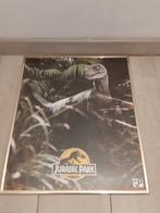 poster in kader "jurassic park", Rechthoekig Staand, Met lijst, Deurposter of groter, Nieuw