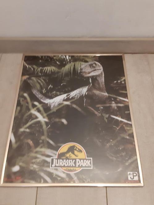 poster in kader "jurassic park", Verzamelen, Posters, Nieuw, Film en Tv, Deurposter of groter, Rechthoekig Staand, Met lijst, Ophalen of Verzenden