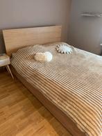 Lit ikea MALM + 4 tiroirs, Enlèvement, Comme neuf