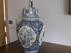 Hollandse Delfts - Blauw en witte aardewerk vaas, Ophalen