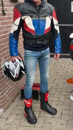 Revenger 54 retro motorpak motor jas en broek leer, Enlèvement, Seconde main, Combinaison