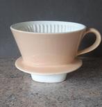 Porseleinen koffiefilter.  Vintage, Ophalen of Verzenden, Porselein