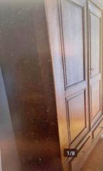 Armoire garde-robe en chêne massif, déjà démontée,, Ophalen of Verzenden