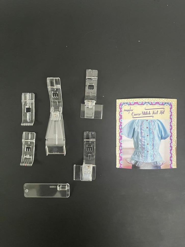 Pfaff Deksteek Naaivoeten Set, Hobby en Vrije tijd, Naaimachines en Toebehoren, Zo goed als nieuw, Accessoires, Pfaff, Ophalen