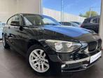 BMW 1 Serie 114 LOUNGE 1.6 102ch SIEGE CHAUFFANT GAR 12M, Auto's, BMW, 75 kW, Gebruikt, Zwart, 1600 cc
