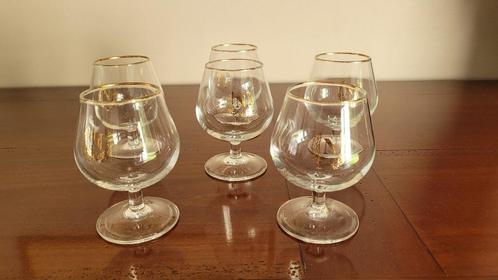 COGNACGLAZEN NAPOLEON, Antiek en Kunst, Antiek | Glaswerk en Kristal, Ophalen of Verzenden