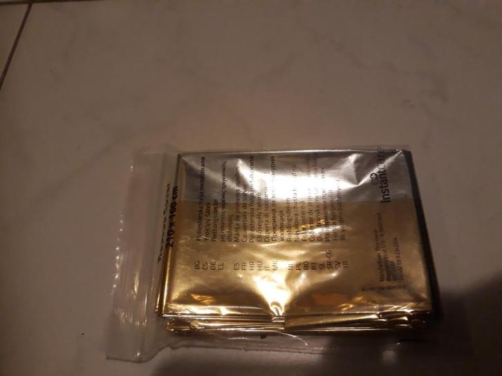 Couverture de survie, Caravanes & Camping, Accessoires de camping, Enlèvement