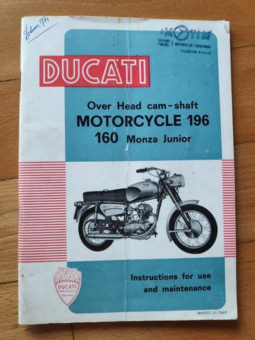 Ducati 160 Monza koningsasser manual  beschikbaar voor biedingen