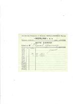 Brasserie  "Merlink" S.A., Ophalen of Verzenden, Gebruikt