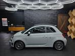 Fiat 500C Abarth Nardo grey- Cabrio - Leder - Uconnect, Auto's, Voorwielaandrijving, Gebruikt, Cabriolet, Handgeschakeld