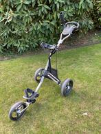 Merk: Bagboy - golftrolley met parapluhouder, Sport en Fitness, Golf, Ophalen, Zo goed als nieuw