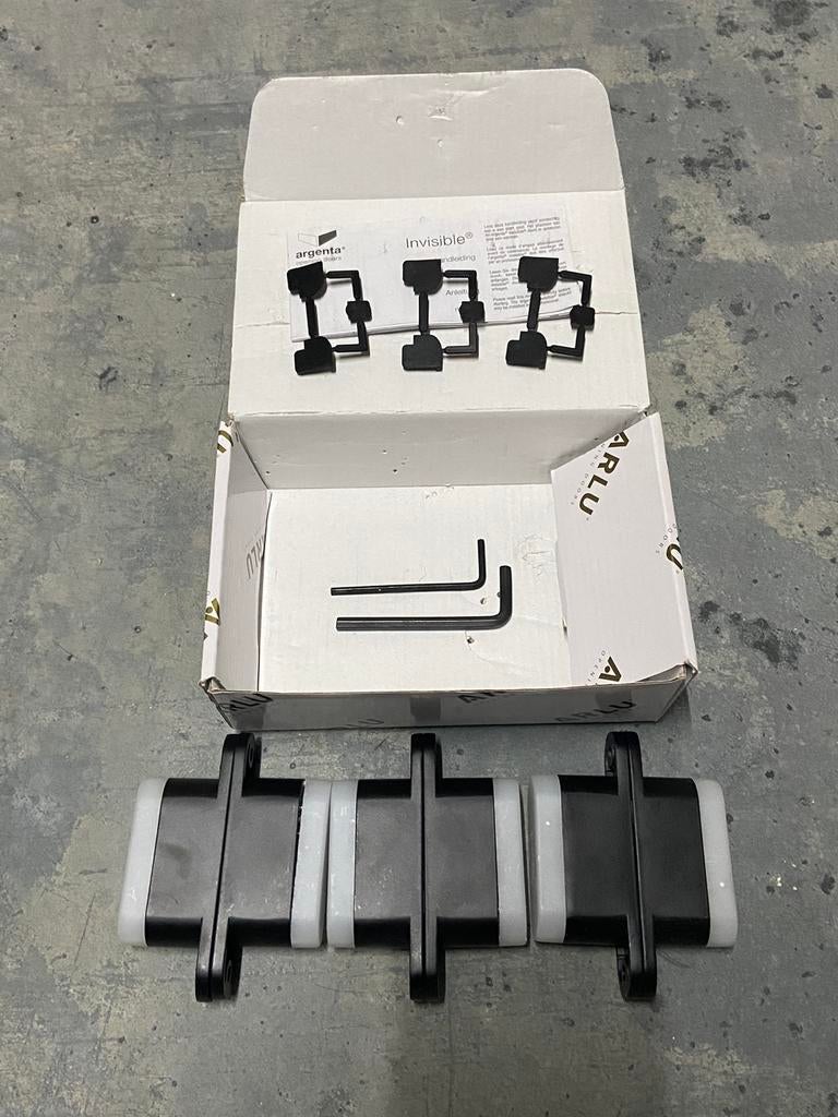 Nieuwe Argenta Invisible medium - zwart, Bricolage & Construction, Bricolage & Rénovation Autre, Neuf, Enlèvement ou Envoi