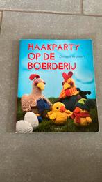 Boek: haakparty op de boerderij, Hobby & Loisirs créatifs, Tricot & Crochet, Enlèvement, Utilisé