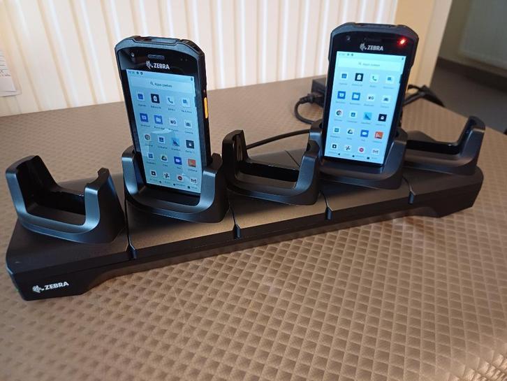Barcode scanner zebra tc26BK+lader(grote)Prima staat., Computers en Software, Scanners, Zo goed als nieuw, Android, Ingebouwde Wi-Fi