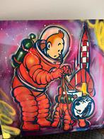 Tintin kuifje explorers - street art, Ophalen of Verzenden