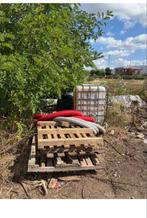 Pallet water ton, Tuin en Terras, Ophalen