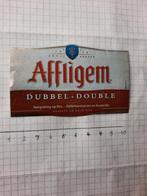 Bieretiket Affligem Dubbel, Verzamelen, Ophalen of Verzenden, Gebruikt