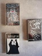 3 casettes mindrot, gravemouth, brutality métamorphosis, Cd's en Dvd's, Cassettebandjes, 2 t/m 25 bandjes, Ophalen of Verzenden