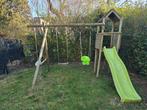 Balançoire aves toboggan, Kinderen en Baby's, Speelgoed | Buiten | Speeltoestellen, Ophalen, Gebruikt, Glijbaan