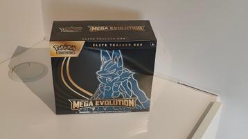 Pokémon TCG Mega Evolution Elite Trainer Box Lucario beschikbaar voor biedingen