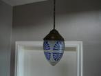 Mooie hal luster, Ophalen of Verzenden, Gebruikt, Glas, Minder dan 50 cm
