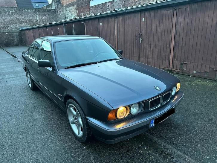 Bmw e34 525tds oldtimer, Auto's, BMW, Particulier, Mistlampen, Onderhoudsboekje, Ophalen
