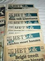 krant het VOLK van 1900tot 2000, Ophalen, Voor 1920, Krant