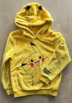 Lekker warme gele fleece trui Pikachu, maat 122/128, Kinderen en Baby's, Kinderkleding | Maat 122, Jongen of Meisje, Trui of Vest