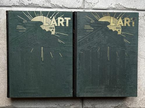 L'ART DES ORIGINES A NOS JOURS. PARIS, LAROUSSE, 1932-1933., Antiek en Kunst, Kunst | Schilderijen | Klassiek, Ophalen of Verzenden