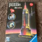 3D puzzel empire state building night edition, Ophalen, Gebruikt