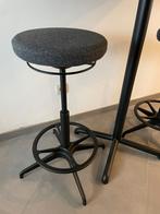 Tabourets de bar Lidkullen 2pcs, Réglable en hauteur, Métal, 2 tabourets, Comme neuf