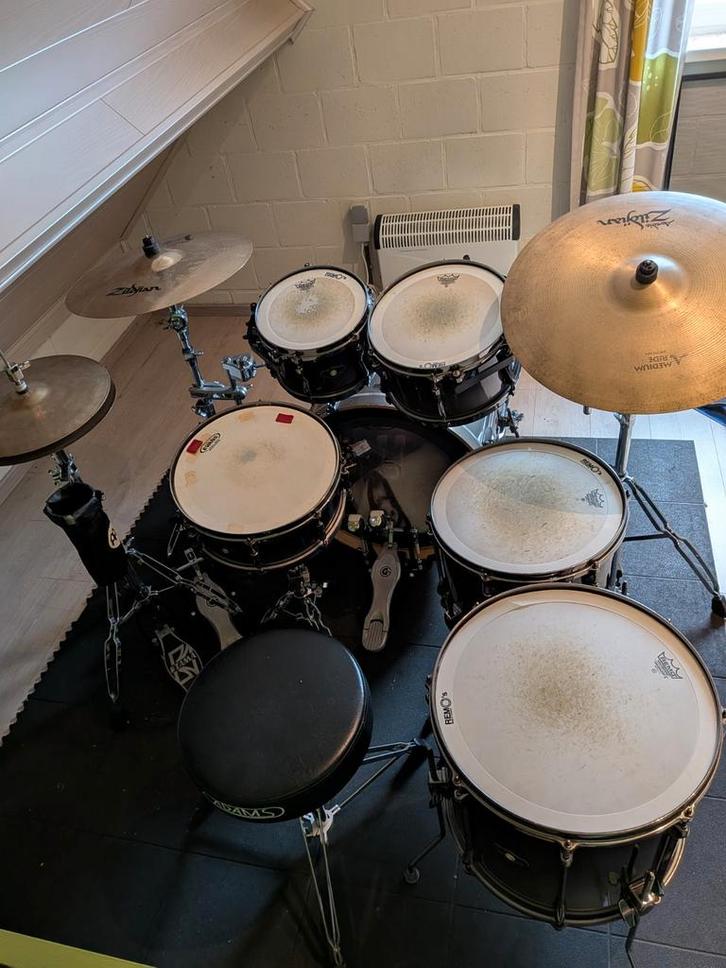Tama Superstar Hyperdrive drumset, Muziek en Instrumenten, Drumstellen en Slagwerk, Gebruikt, Tama, Ophalen