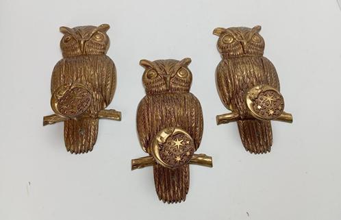 porte-manteau hibou statue cuivre/laiton 3 pièces, Vêtements | Femmes, Cintres, Utilisé, Métal, Enfants et Adultes, Enlèvement ou Envoi