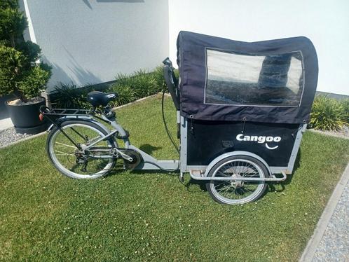 Elektrische cangoo bakfiets, Fietsen en Brommers, Fietsen | Bakfietsen, Gebruikt, Ophalen
