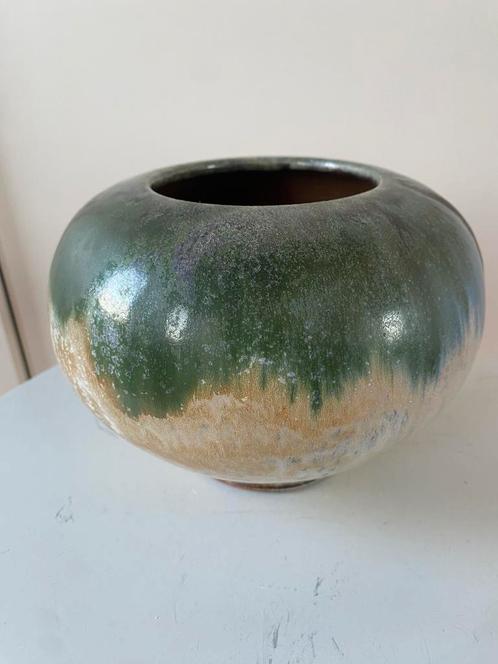 Vase vintage en grès Pitot P., Antiek en Kunst, Antiek | Vazen