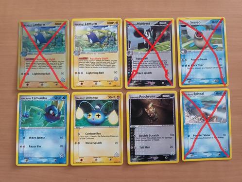 Pokémon Team Magma vs Team Aqua set (maart 2004), Hobby en Vrije tijd, Verzamelkaartspellen | Pokémon, Zo goed als nieuw, Meerdere kaarten