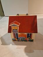 Draagbaar playmobilhuis, Ophalen