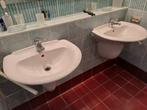 Gratis 2 lavabo's in porselein, Doe-het-zelf en Bouw, Wastafel, Zo goed als nieuw, Ophalen