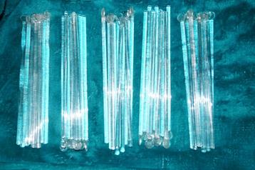 Glazen roerlepelstaafjes 20cm beschikbaar voor biedingen