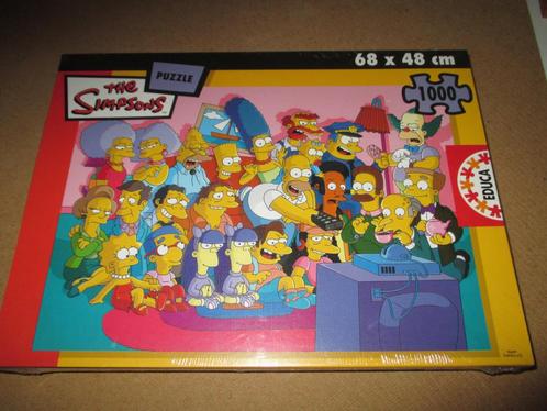 puzzel The Simpsons merk Educa nieuw, Hobby en Vrije tijd, Denksport en Puzzels, Nieuw, Legpuzzel, 500 t/m 1500 stukjes, Ophalen of Verzenden