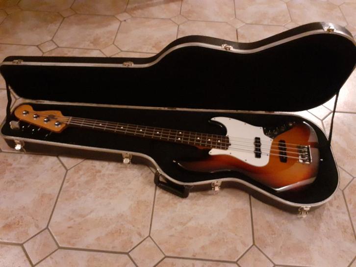 Fender Jazz Bass USA, Musique & Instruments, Instruments à corde | Guitares | Basses, Utilisé, Électrique, Enlèvement ou Envoi