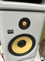 KRK ROKIT RP8 G4 Studio Monitor, White set van 2 + volumemix, Overige merken, Overige typen, Ophalen of Verzenden, Zo goed als nieuw