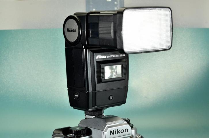 Nikon Speedlight SB-16B flitser, Audio, Tv en Foto, Foto | Flitsers, Gebruikt, Nikon, Kantelbaar, Ophalen of Verzenden
