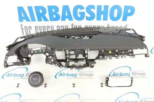 Airbag set Dashboard zwart leder 3 spaak Audi A8 D4, Auto-onderdelen, Dashboard en Schakelaars, Gebruikt, Ophalen of Verzenden